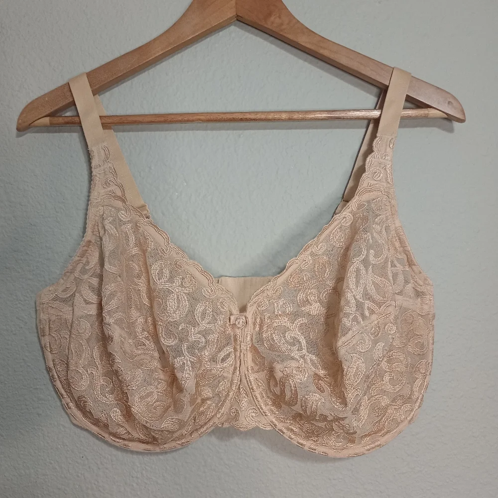 Wacoal Arabesque Underwire Bra Nude - Picture 3 of 10